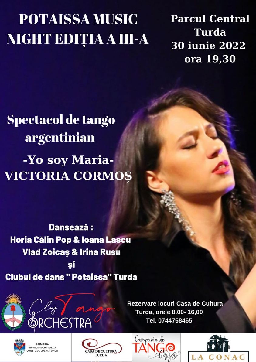 Spectacol de tango argentinian la Turda., YO SOY MARIA-spectacol de tango argentinian la Turda.Vezi cand va avea loc!, Stiri Turda - MinaDeStiri