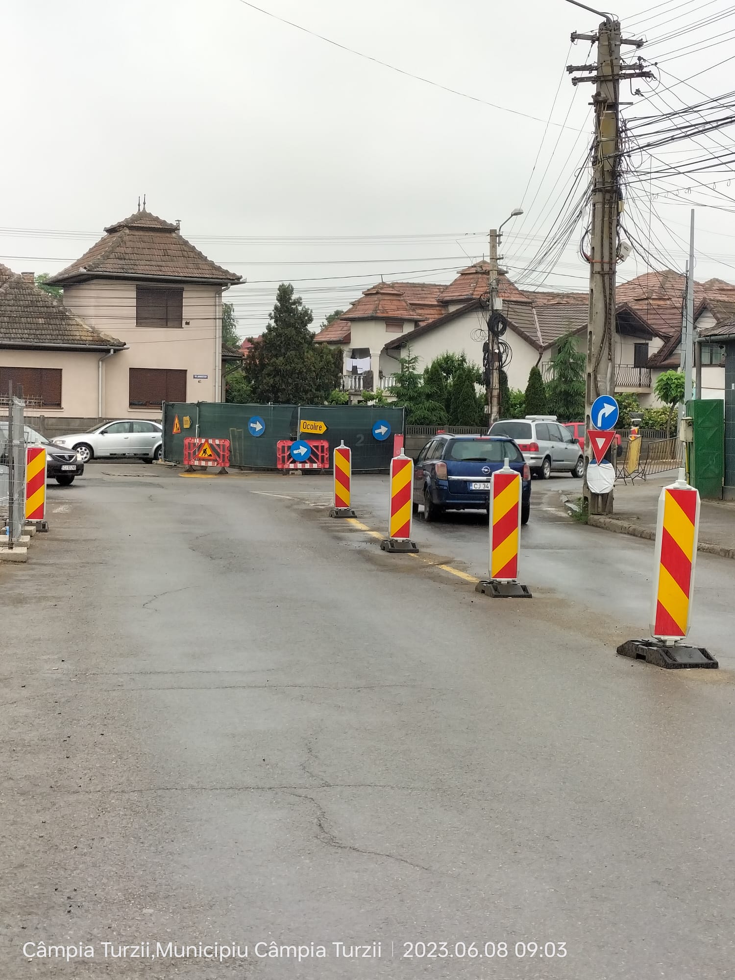 Primaria Campia Turzii-se desfiinteaza un sens giratoriu pentru lucrari de infrastructura rutiera., Primaria Campia Turzii-se desfiinteaza un sens giratoriu pentru lucrari de infrastructura rutiera., Stiri Turda - MinaDeStiri
