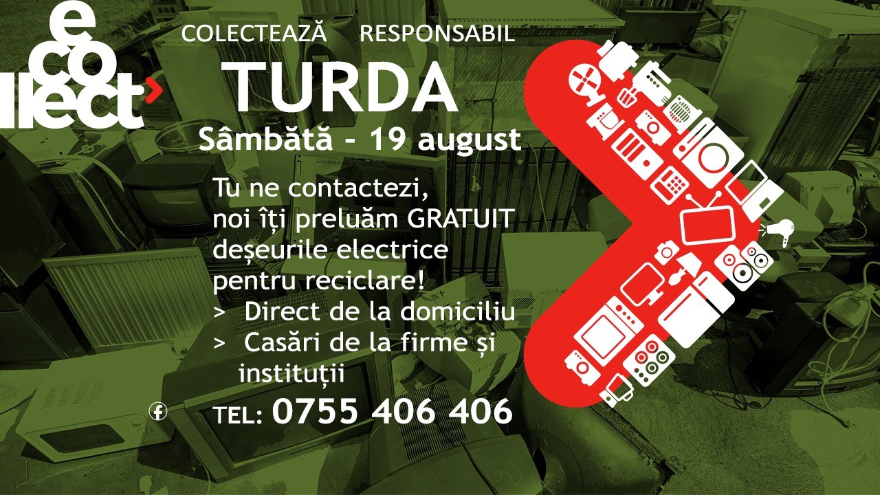 Primaria Turda-continuam campania de colectare gratuita a deseurilor electrice., Primaria Turda-continuam campania de colectare gratuita a deseurilor electrice., Stiri Turda - MinaDeStiri